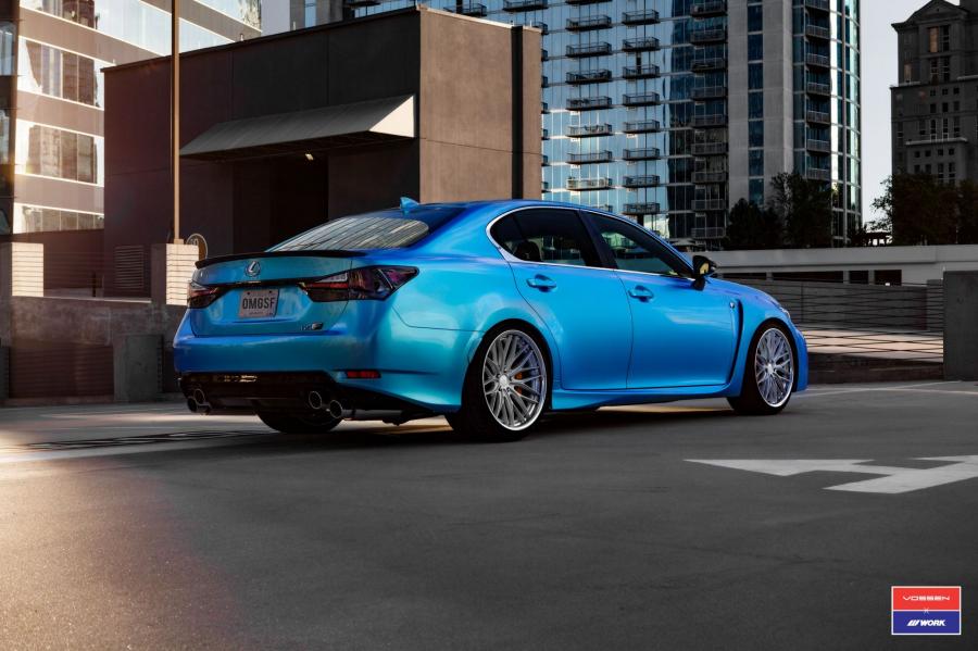  Lexus GS F on Vossen Wheels (VWS-2) 2016 года  (фото 21 из 22)